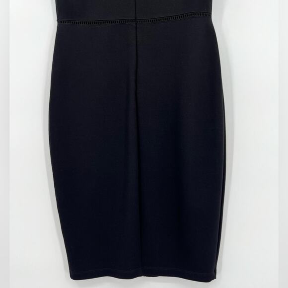 Bailey44 Sheath Midi Dress Sleeveless Cut Outs Zipper Lined Black Size Medium - Picture 7 of 11